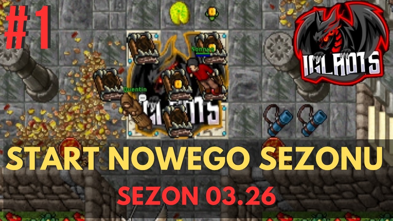 Nowy sezon IGLAOTS!⚔️ Tibia Iglaots season 2k26 Gameplay PL