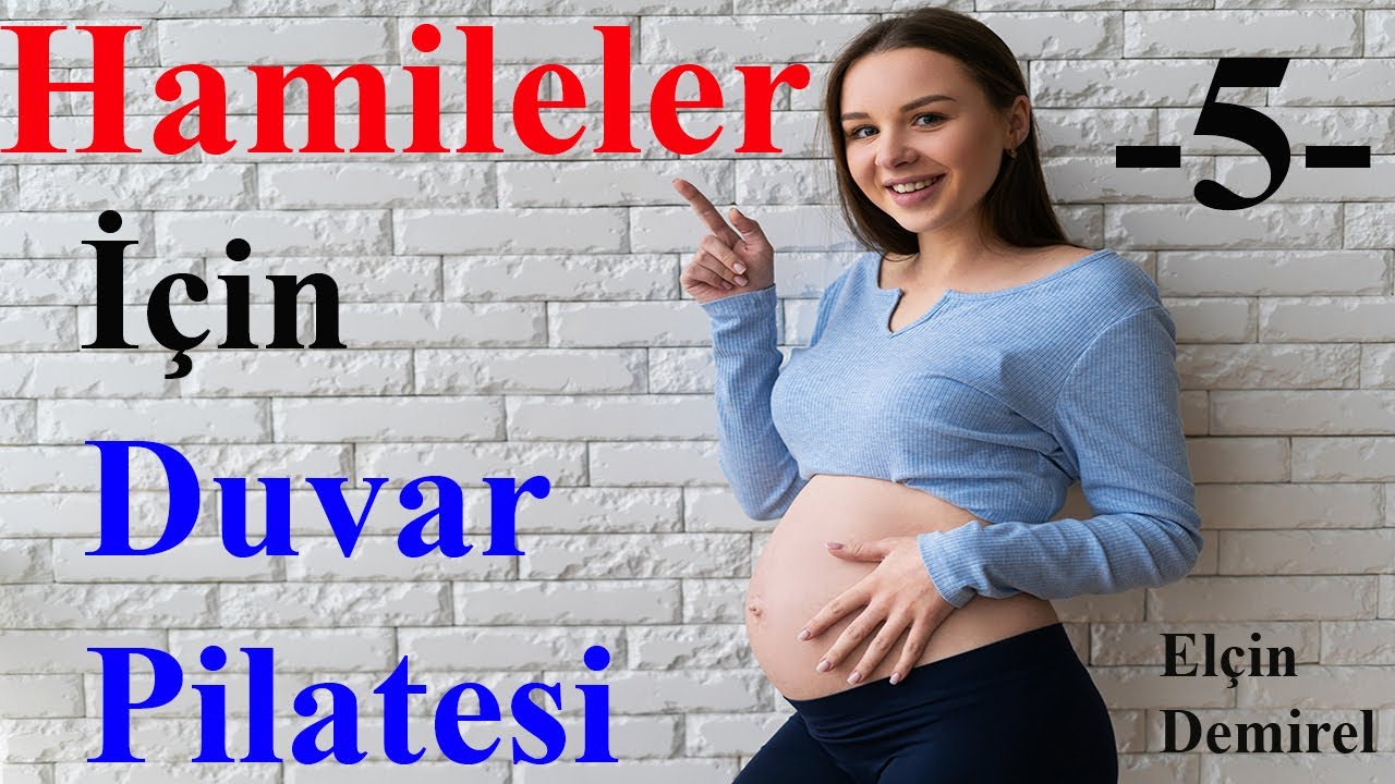 Hamileler İçin Duvar Pilatesi-5