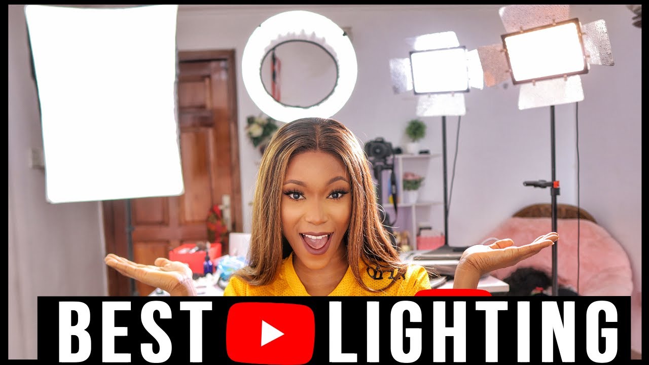 Best Lighting For Filming Youtube Videos in 2021 (Sunlight, Soft Boxes, Ring Light, Led lights)