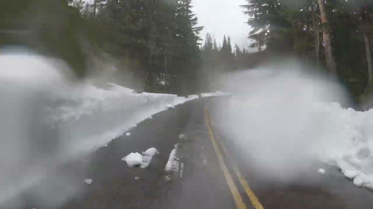 Trans Am Bike Race 2022 - Mckenzie Pass - Time Lapse
