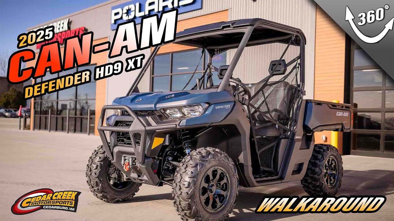 Walkaround | 2025 Can-Am® Defender XT HD9