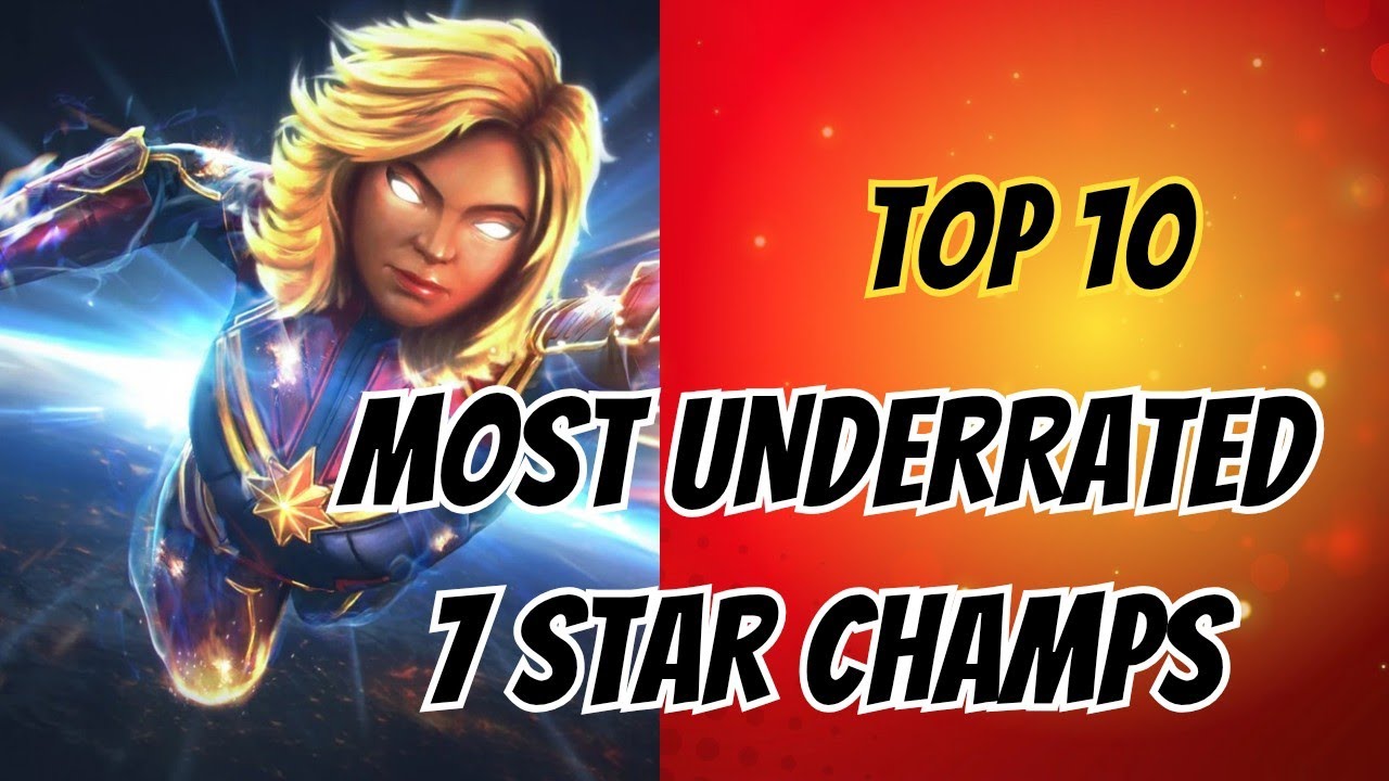 Top 10 Most Underrated 7 Star Champions in MCOC || Best Damage || February 2026