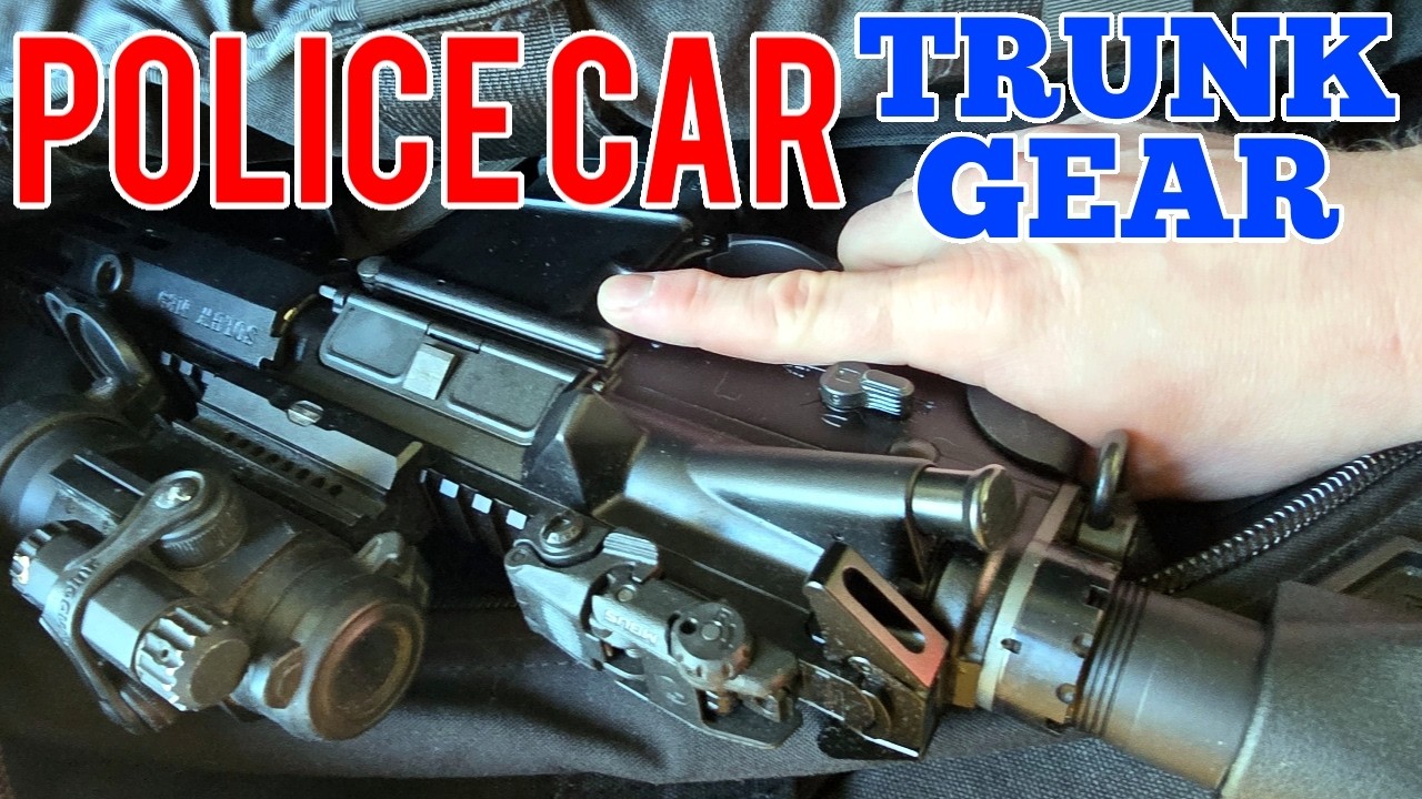 Police Car Trunk Gear 2025
