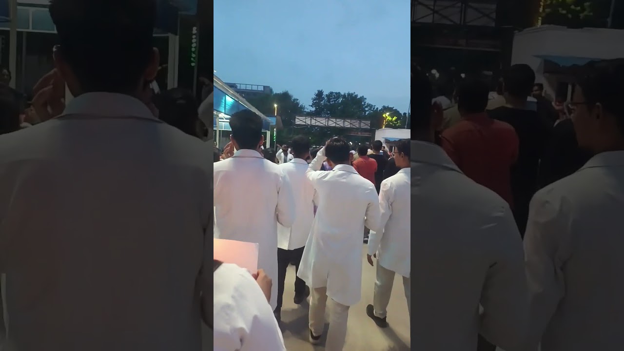 Strike by Residents and Students of Dr. RMLIMS LUCKNOW For justice #wewantjustice #doctorslife