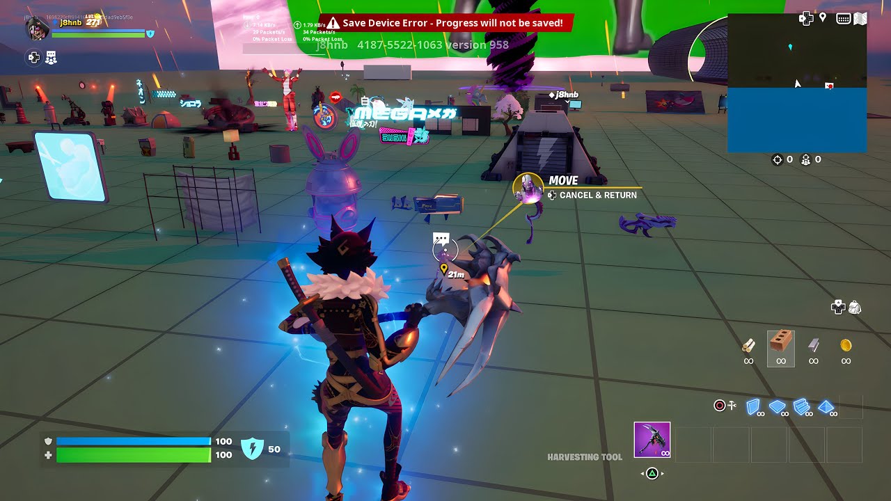 Fortnite Creative Mode Glitches - Unreleased Weapons Items & Props Glitch Map