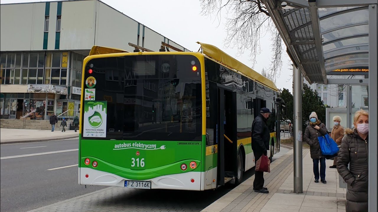 MZK Zielona Góra - linia 17 | Ursus CS12E #316