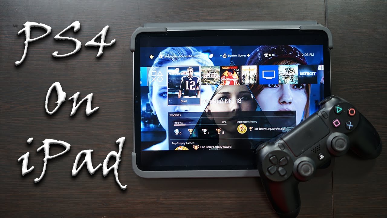 How to play your PS4 on your iPad