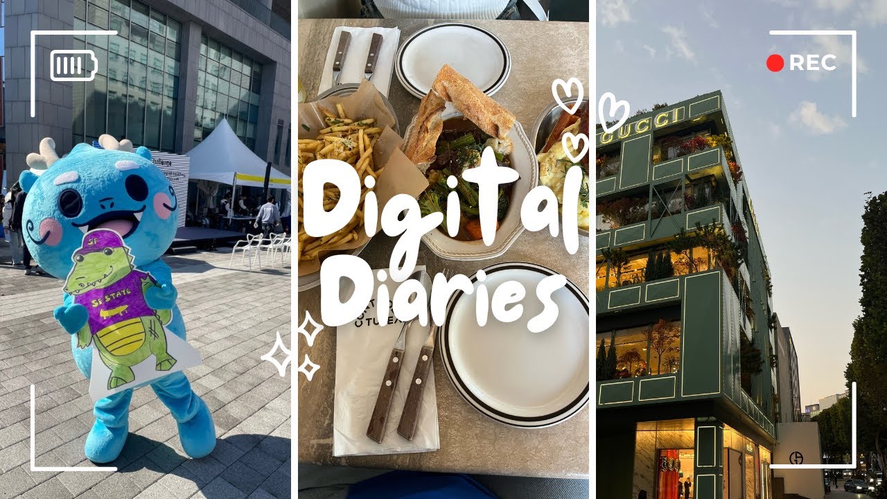 🇰🇷 KOREA DIARIES | Apgujeong Rodeo🛍️, K-Star Road⭐️, Chung Ang University Global Fair🌎