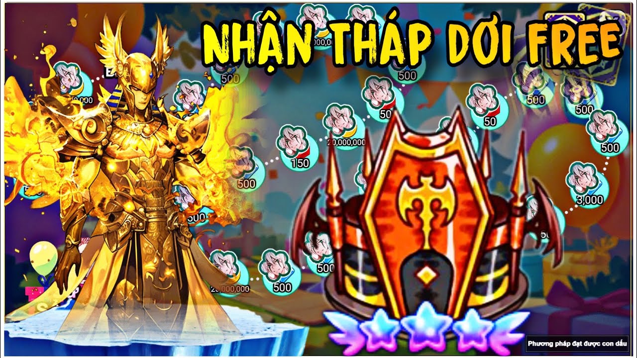 Điểm Danh Nhận Tháp Dơi Free | Gold Tower Defence | LMD Game