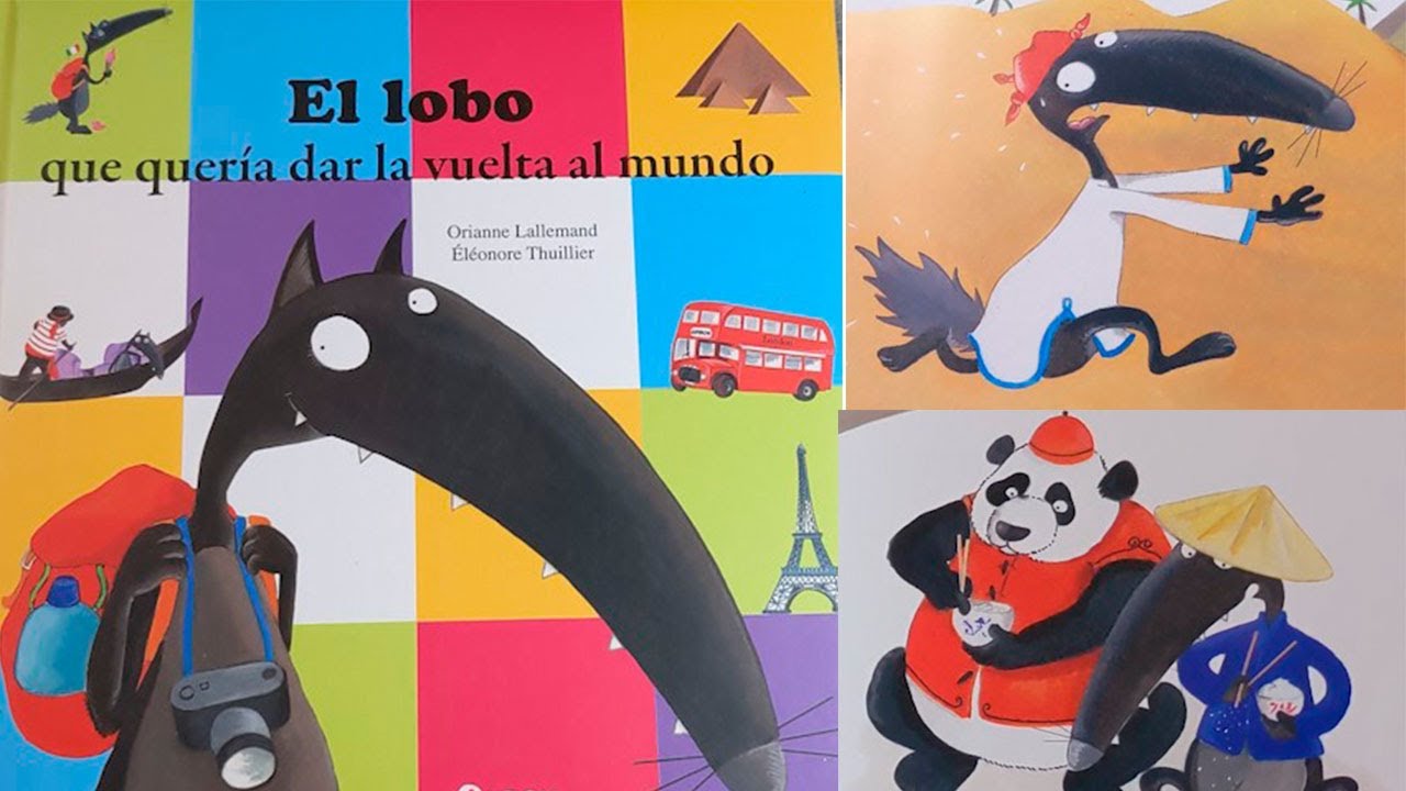 El lobo que quería dar la vuelta al mundo🐺🚀✈🚢🌍