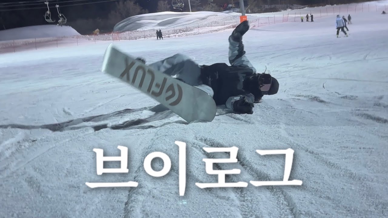 초보 보더 영하 12도에도 보드 타기❄️ 당일치기 스노우보드 브이로그 | 웰리힐리•스키장•겨울브이로그•일상•vlog 
