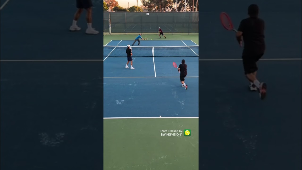 Tennis 4.0 vs 4.5 doubles