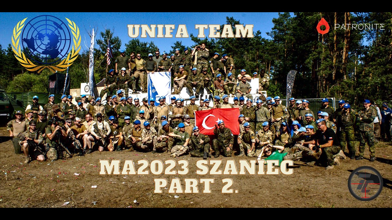 The best airsoft game LARP & MILSIM MA2023 Unifa Team Part 2. ASG Games POLAND