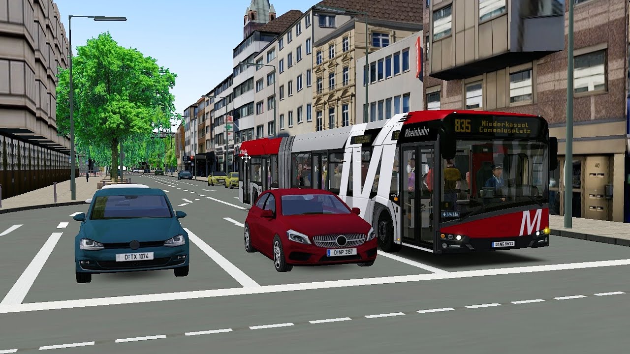 OMSI 2 Add-On Düsseldorf - Solaris Urbino IV 18m - Line 835
