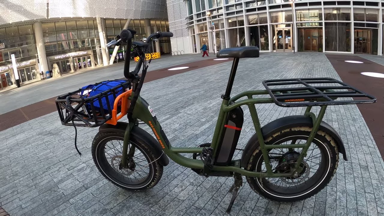 Rad Power Cargo bike review for delivery carriers