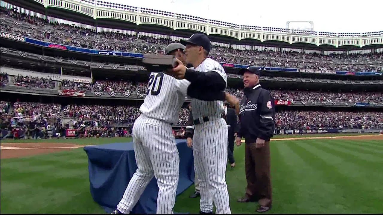 HIDEKI.MATSUI  2010 Yankees champion　Ring Ceremony