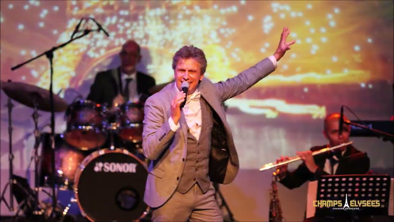 Medley Charles Aznavour par Stéphane BAYOL avec Champs-Elysées Chansons Françaises 2024