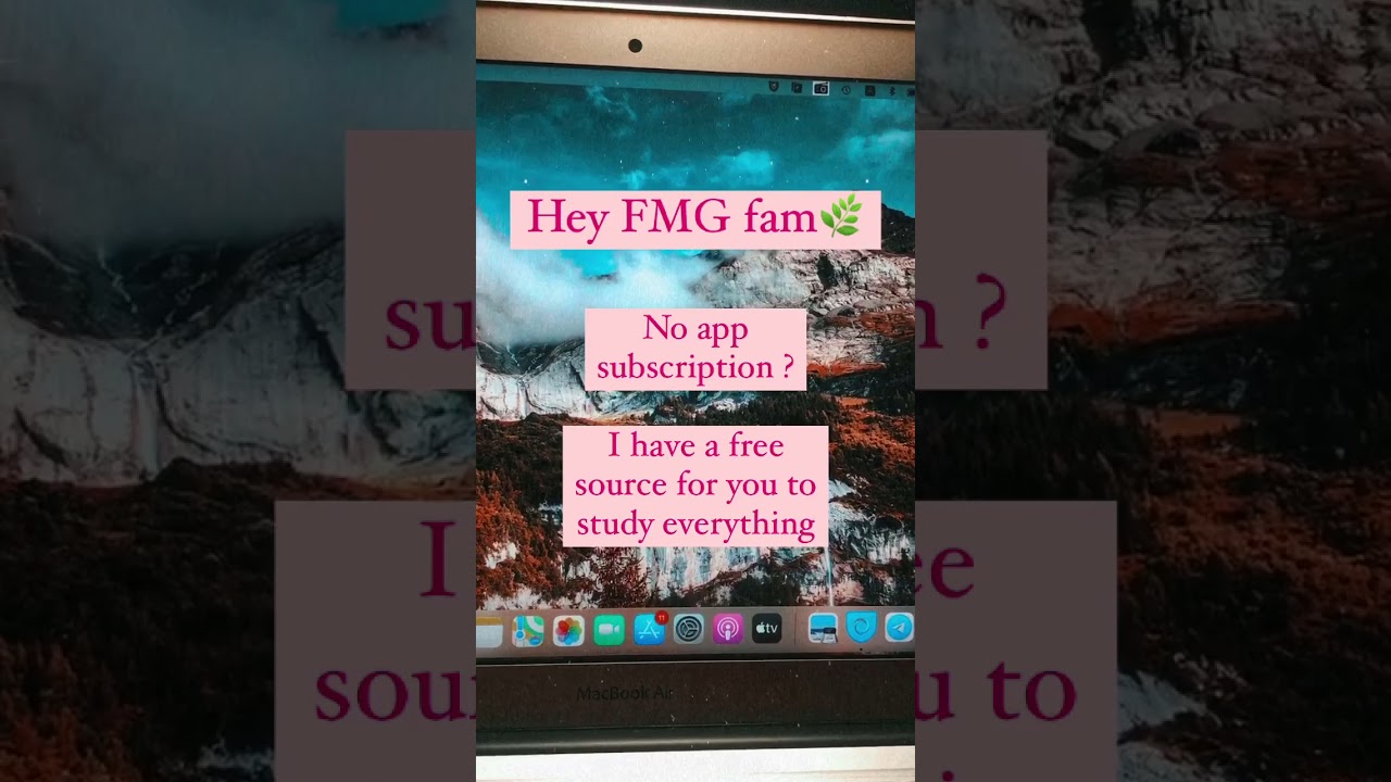 Free source to study #fmge