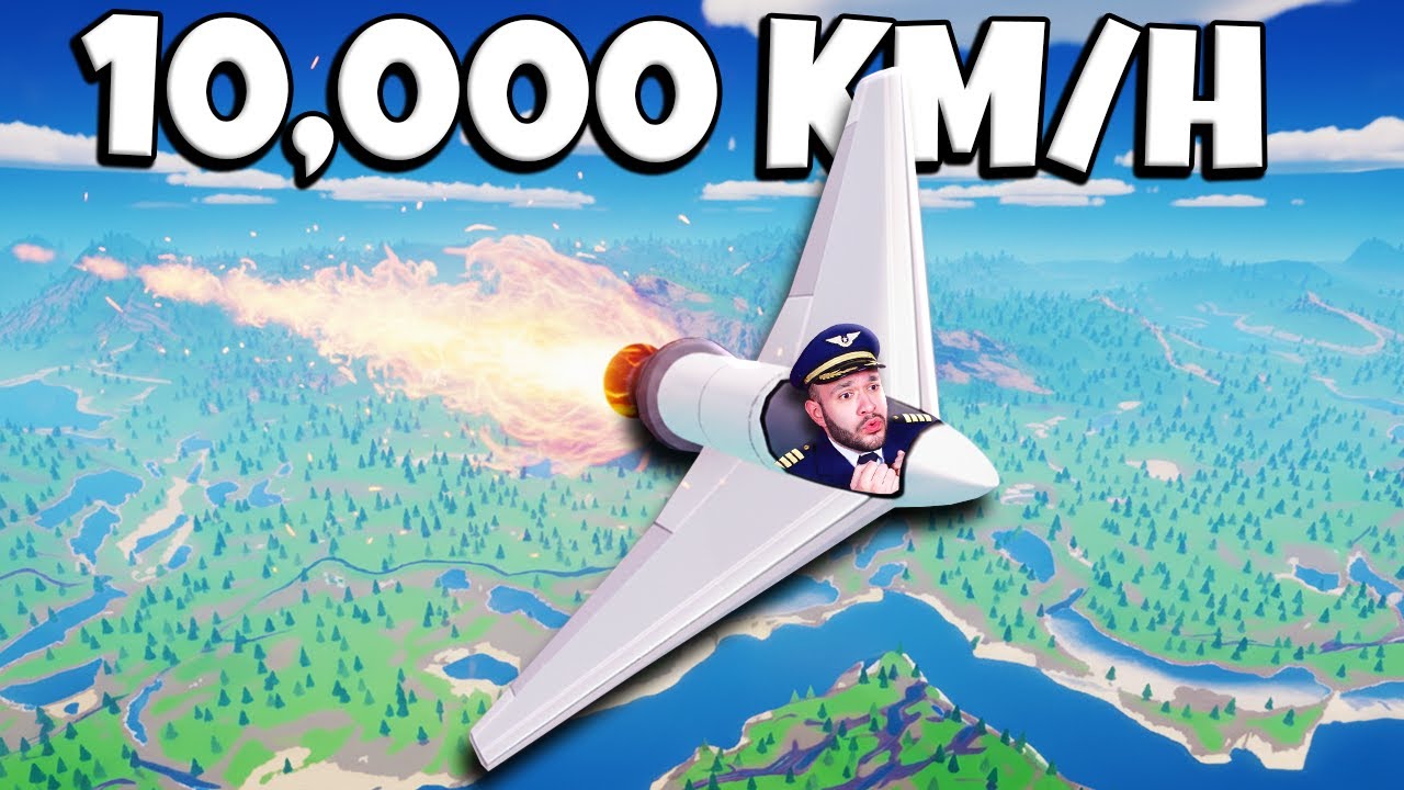 BATI o RECORDE e CONSTRUÍ o AVIÃO mais RÁPIDO do AVIASSEMBLY (10,000 km/h)