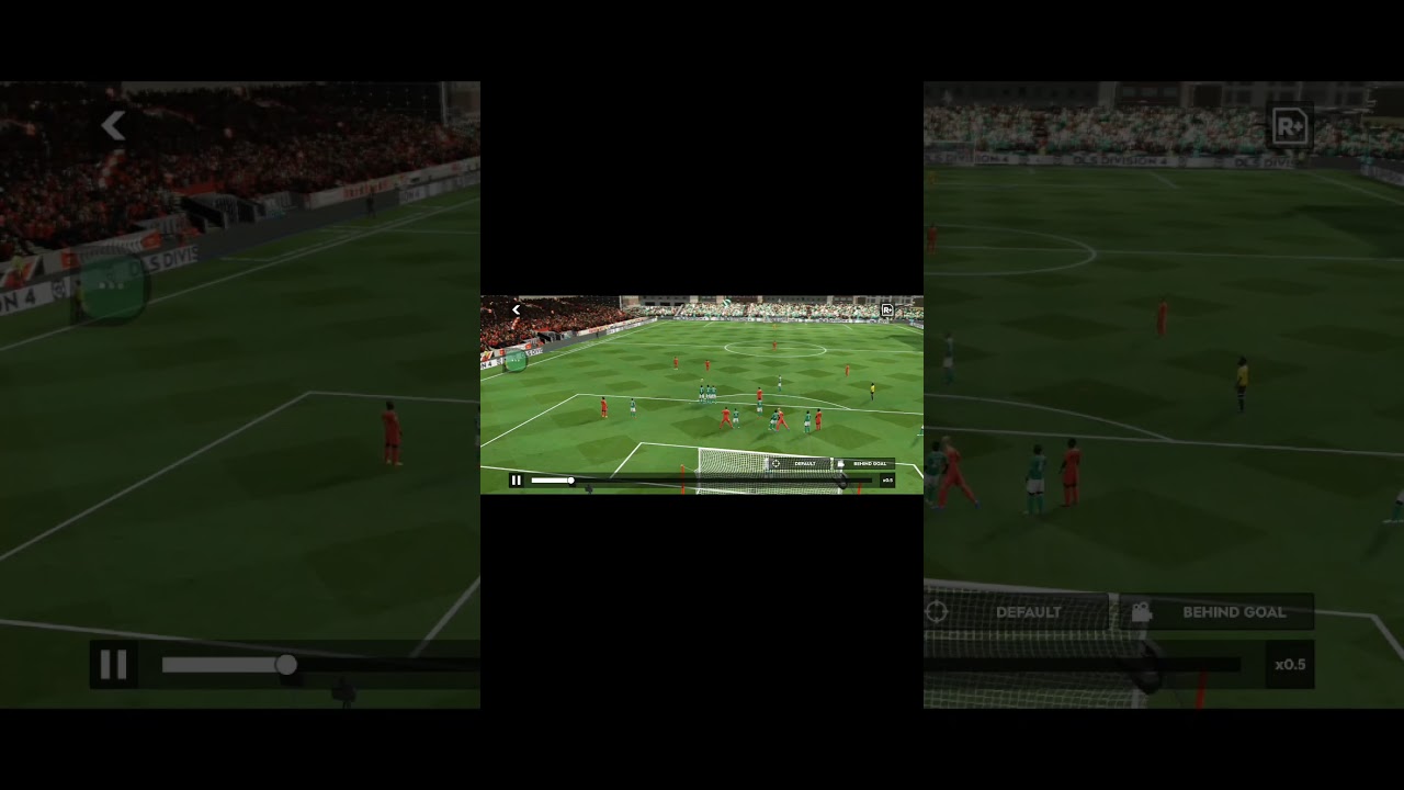 Aweesome. Declan Rice Free kick in real game Dream League Soccer and real life.