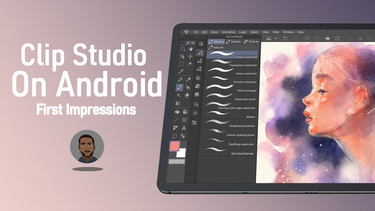 Clip Studio Finally On Android -The Saving Grace For Artist Using Android Tablets! First Impressions