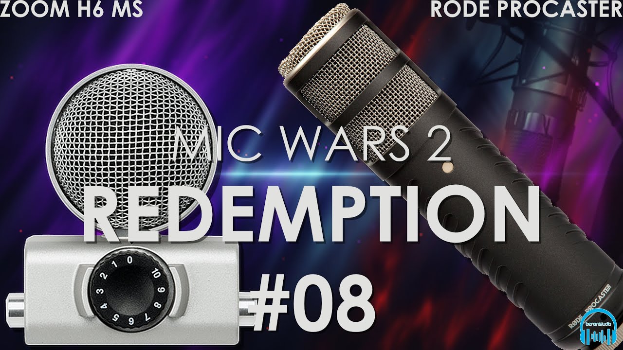 MIC WARS 2 | ZOOM H6 MS Mic vs. RODE PROCASTER (WAR #08)