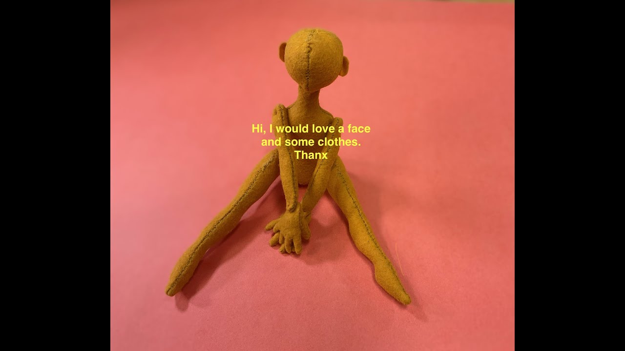 Fabric Art Doll #3