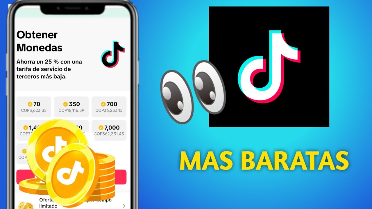 como RECARGAR MONEDAS DE TIKTOK MAS BARATAS 2026