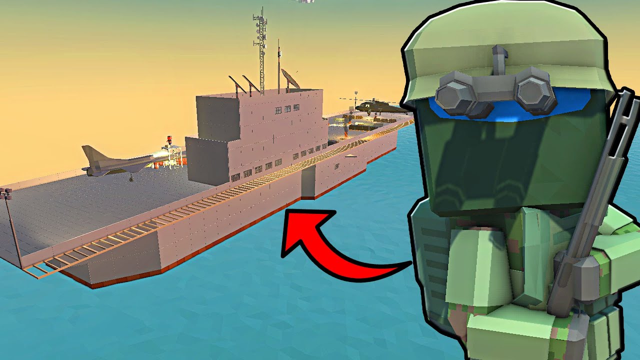 Spec Ops Boards AIRCRAFT CARRIER Defenses! - Ancient Warfare 3: Battle Simulator