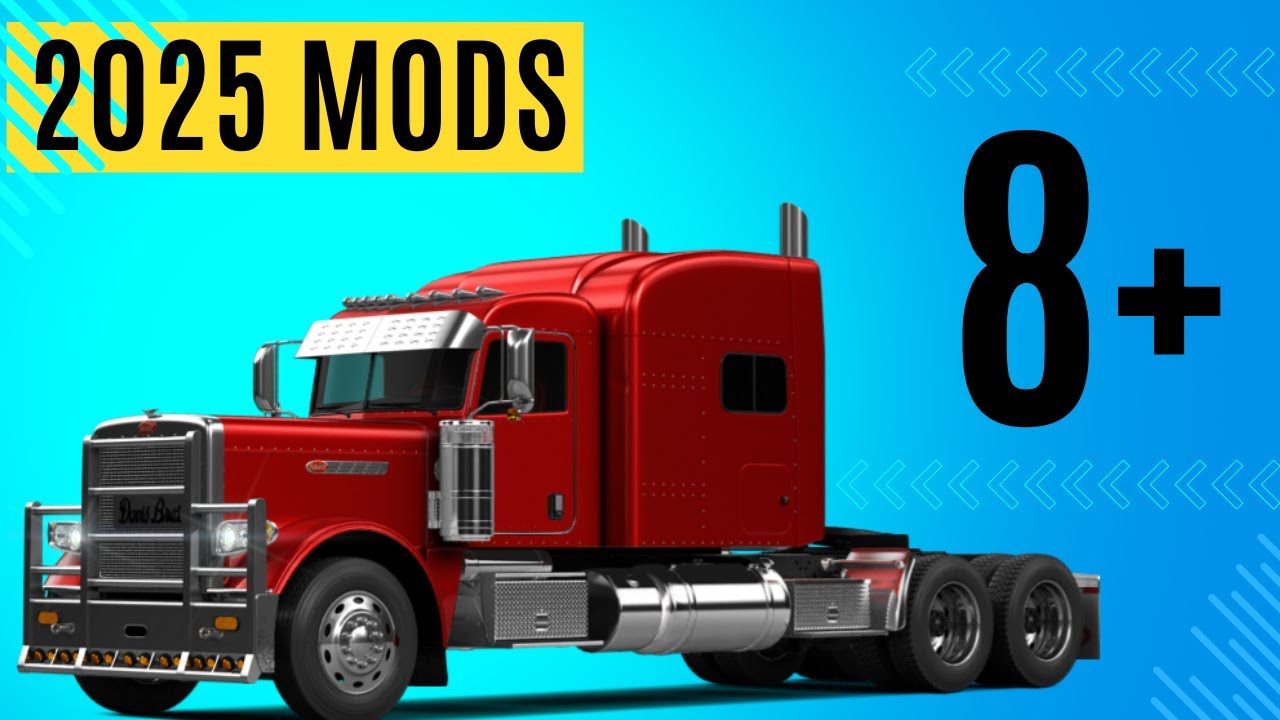 These 9 ATS Mods are a MUST-HAVE for ATS 1.55-1.54 Games