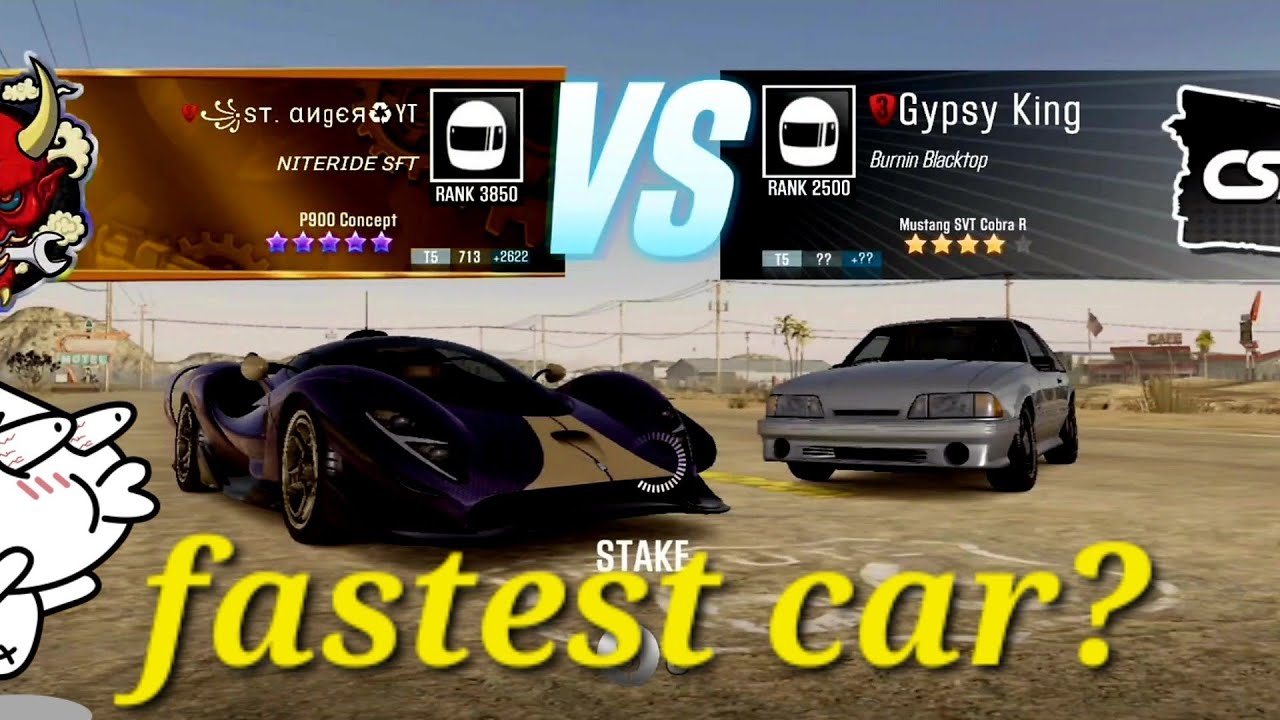 CSR2 P900 V.S  FASTEST CAR | DON