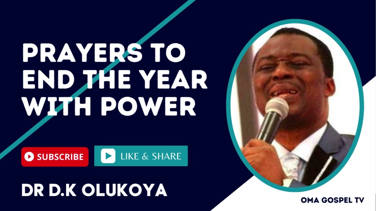 PRAYERS TO END THE YEAR WITH POWER