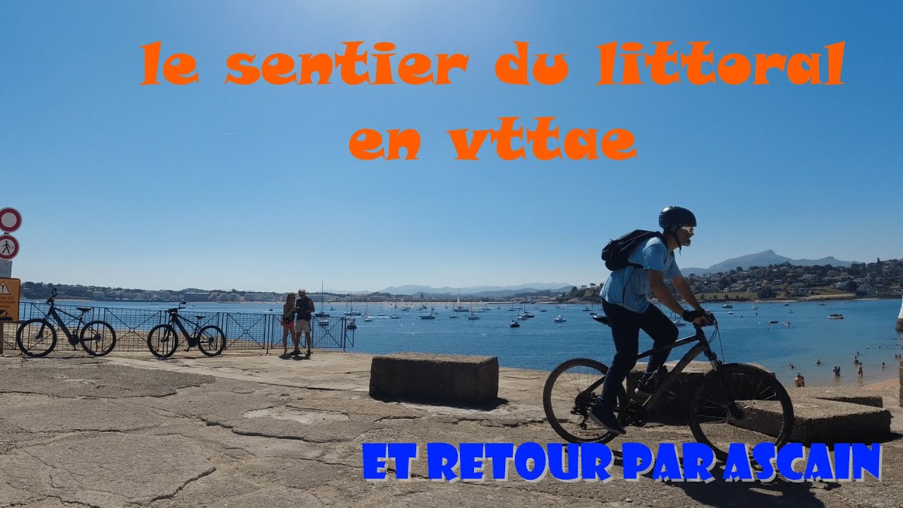 Rando VTTAE : Le sentier du littoral (de Lafiténia au fort de Socoa). #LesRandonnéesDuBuveurDEau