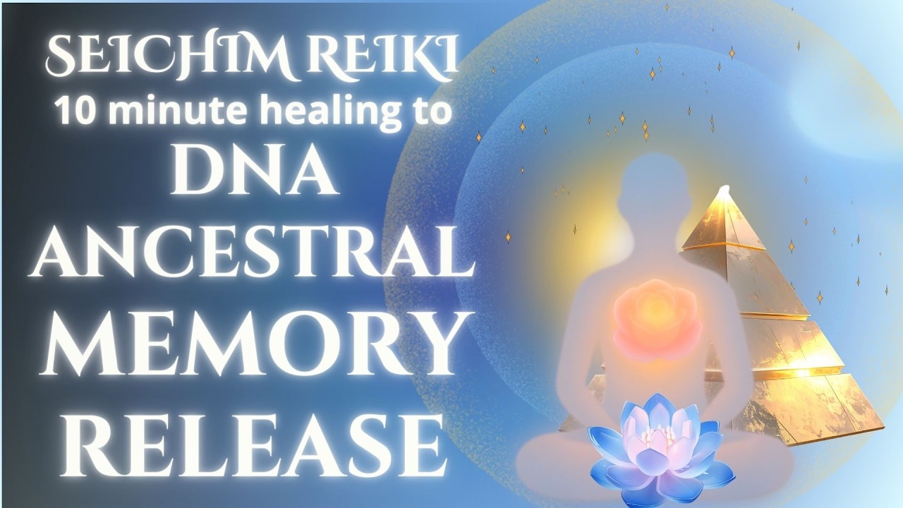 DNA Memory Release | Seichim Reiki for Ancestral & Inherited Stress (10 Minute Energy Healing)