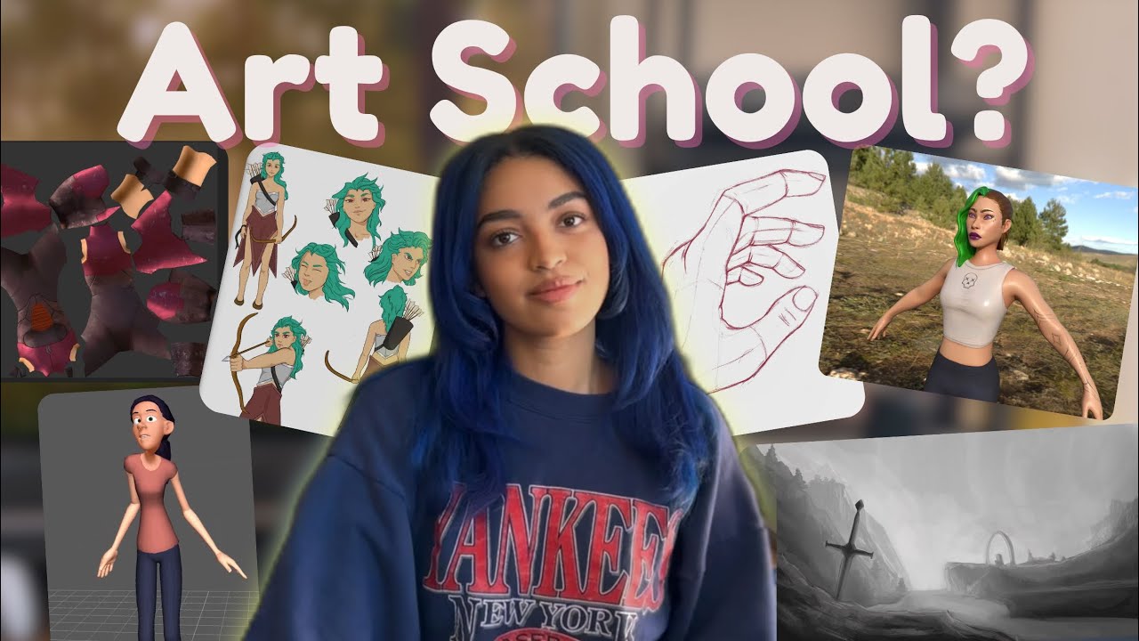 SHOULD YOU GO TO ART/ANIMATION SCHOOL? ⟡ My portfolio and work + how I got my dream job ⟡