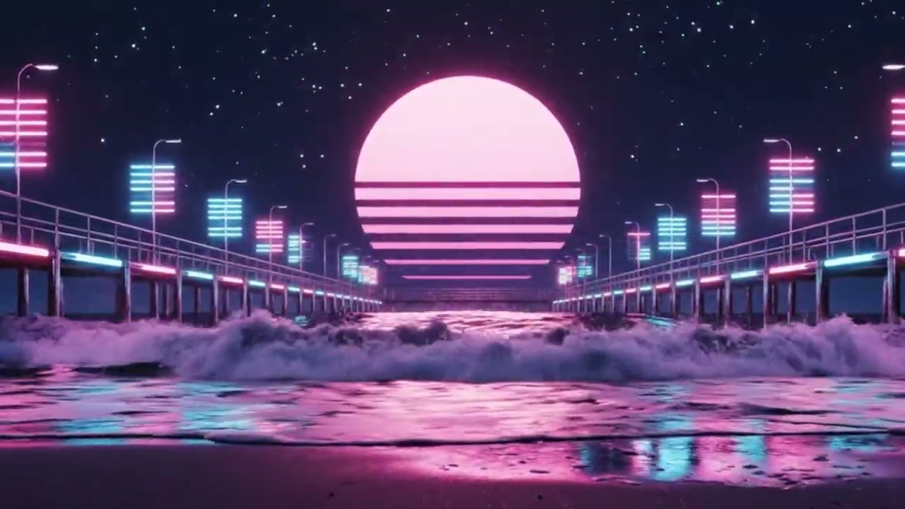 Synthetic Moonrise | Synthwave, Chillwave, Downtempo, Vaporwave, Lofi