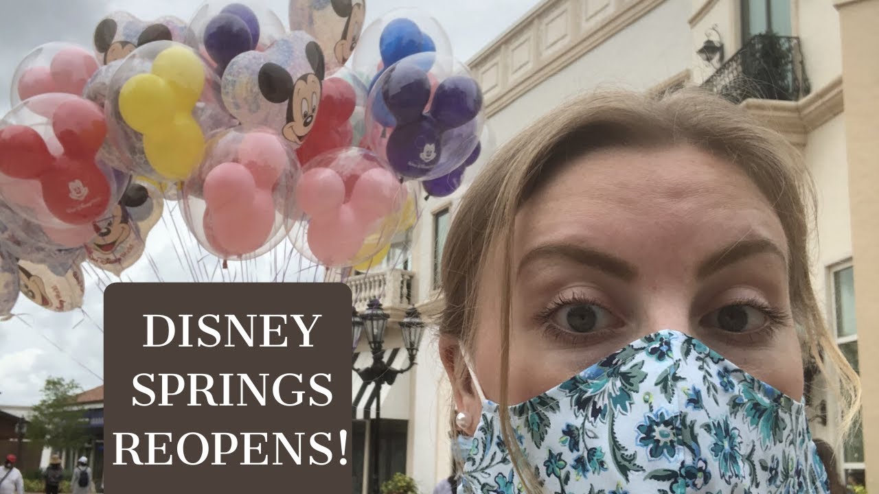 Disney Springs Reopened! | MASKS, Precautions, and Magic | May 2020