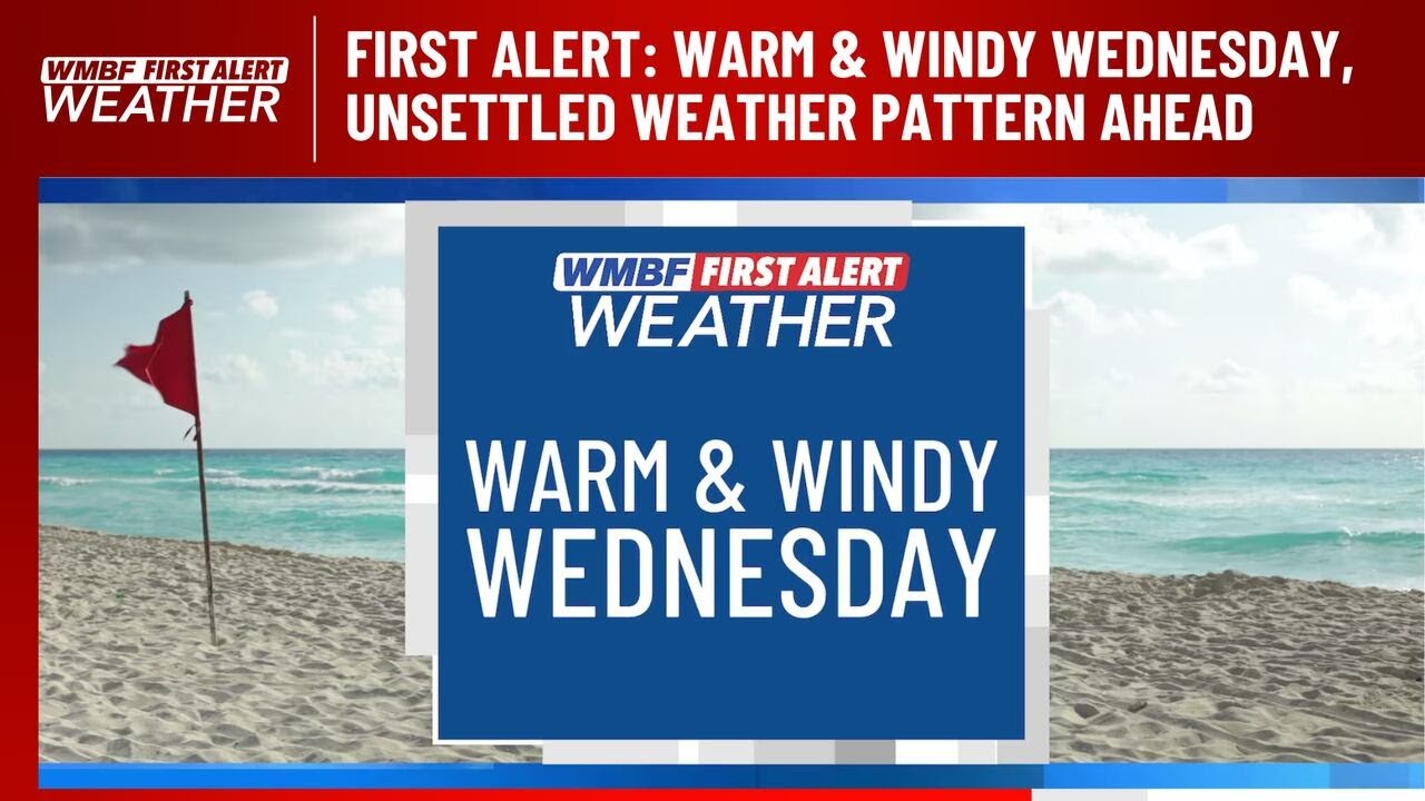 FIRST ALERT: Warm & windy Wednesday, unsettled weather pattern ahead