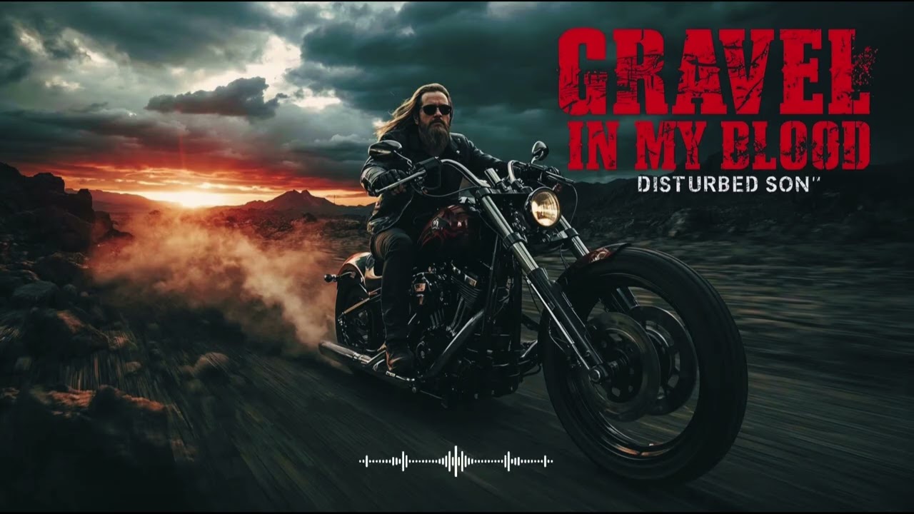 GRAVEL IN MY BLOOD – #darkcountry  #biker #music ~ Dark Outlaw Country Rock Anthem | Disturbed Son