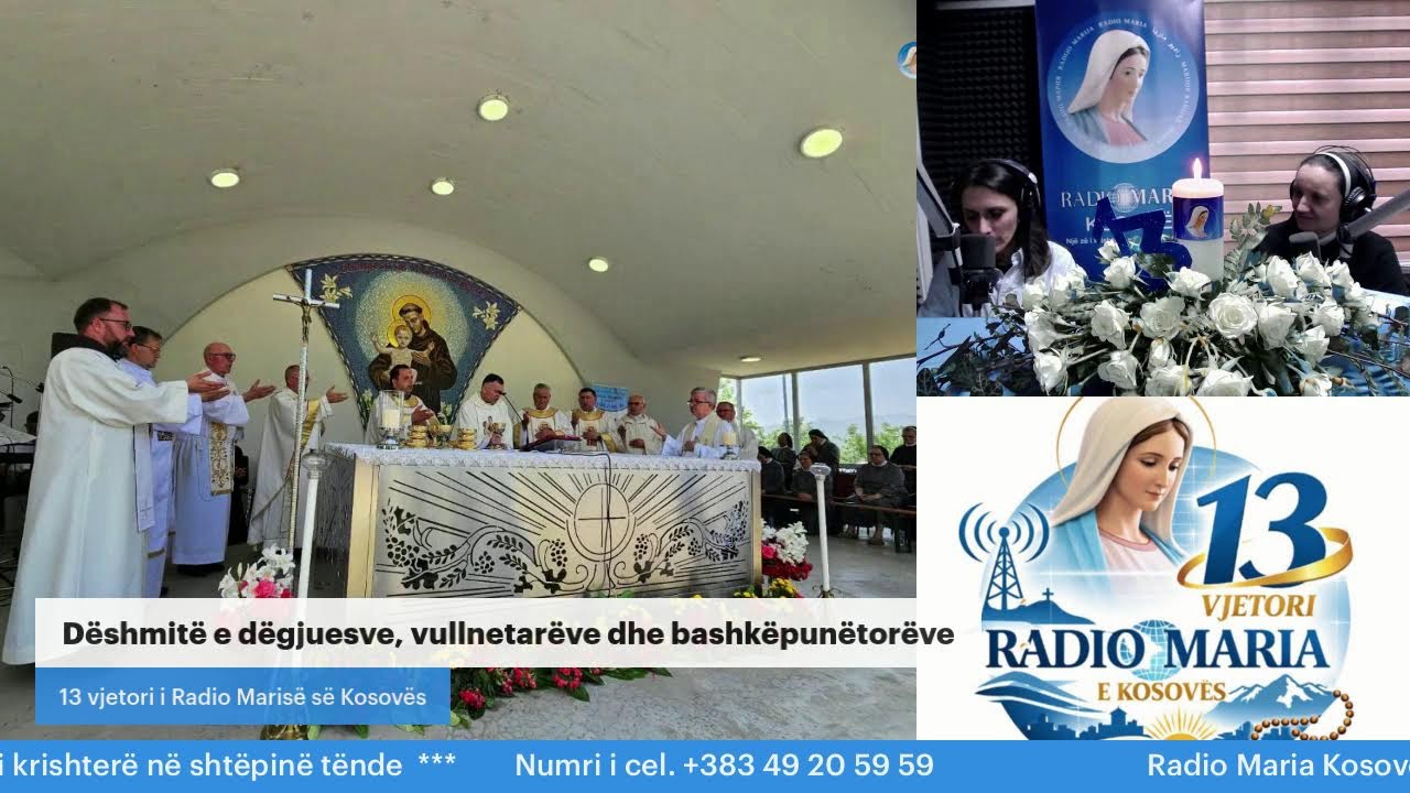 Dëshmitë e dëgjuesve, vullnetarëve dhe bashkëpunëtorëve - 13 vjetori i Radio Marisë së Kosovës