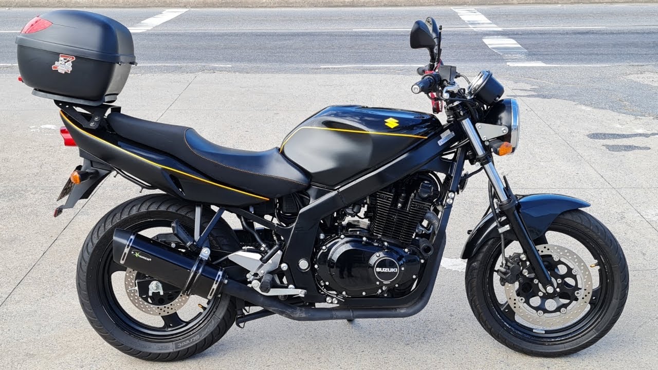Rodolfinho da Z- Testando Suzuki GS 500 E 2009.