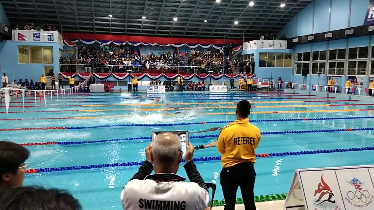 50m freestyle, saf games,2019