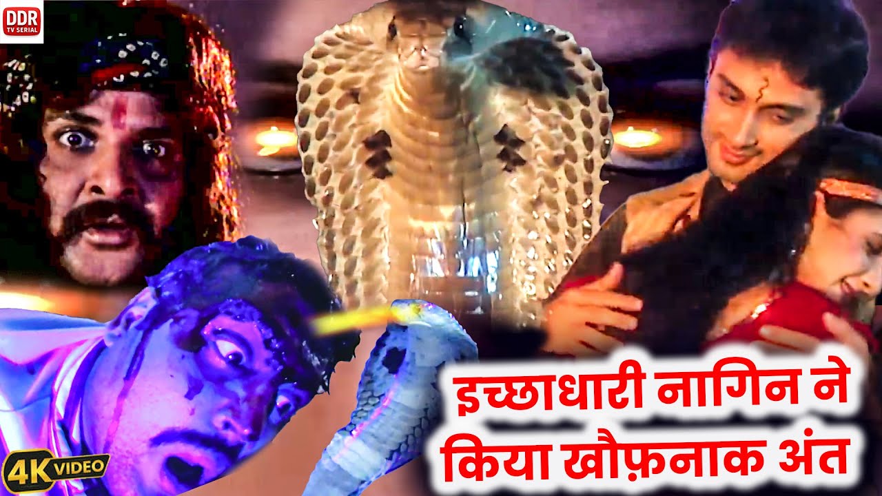 इच्छाधारी नागिन ने किया खौफ़नाक अंत ||  स्त्री जरूर देखे || Neeli Aankhen Ep 25,26 || full Movie ||
