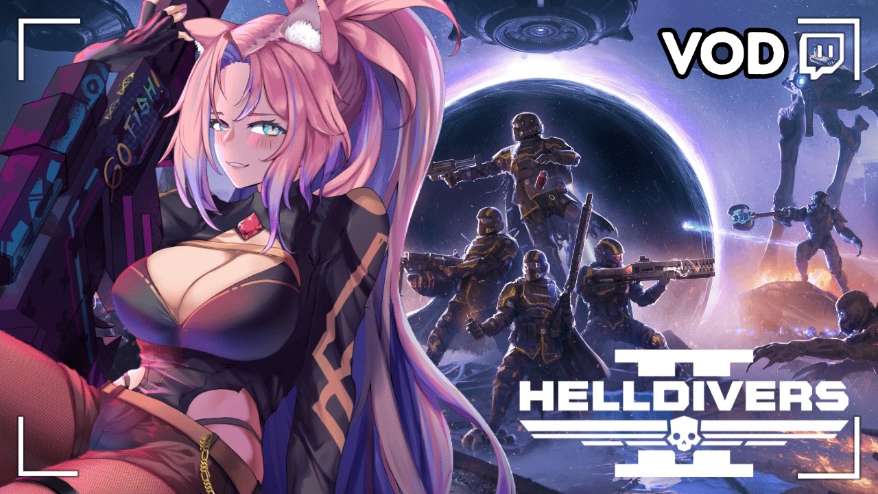 Newbie Helldiver in Training! Chat Games:) (VOD 150)
