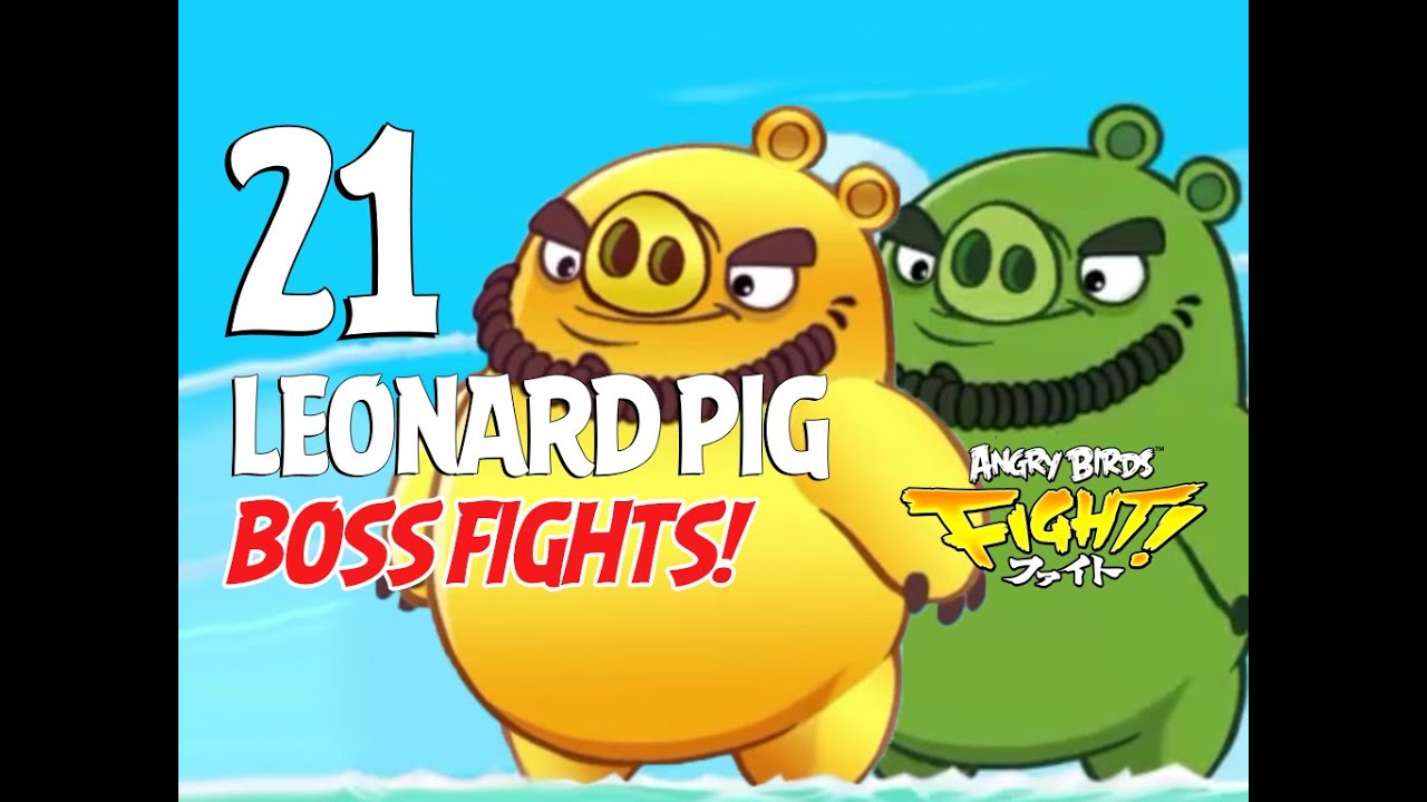 Angry Birds Fight! Leonard Pig BOSS FIGHTS! - iOS, Android