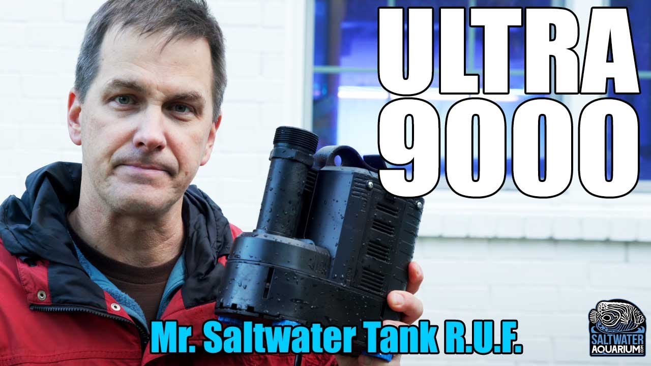 Sicce ULTRA 9000 Utility Pump - Mr. Saltwater Tank - Raw, Uncut, and First Impressions