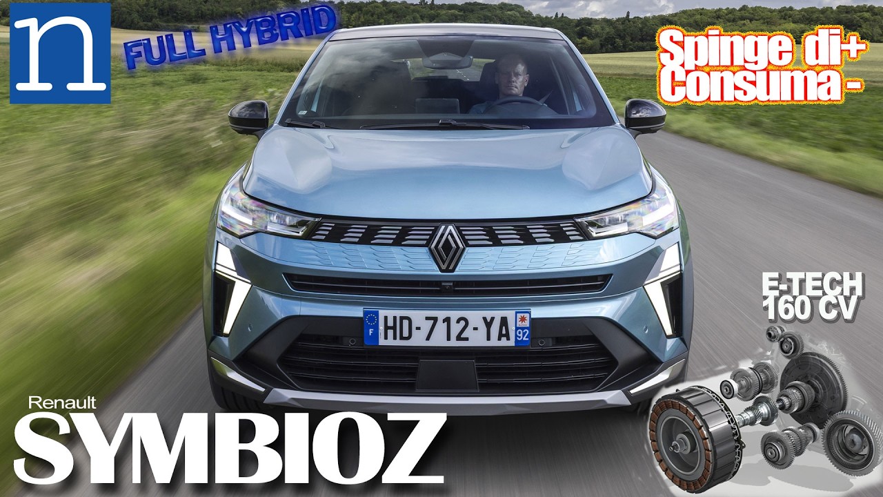 Renault Symbioz | Come va l'E-Tech da 160 cv con più potenza i consumi migliorano?
