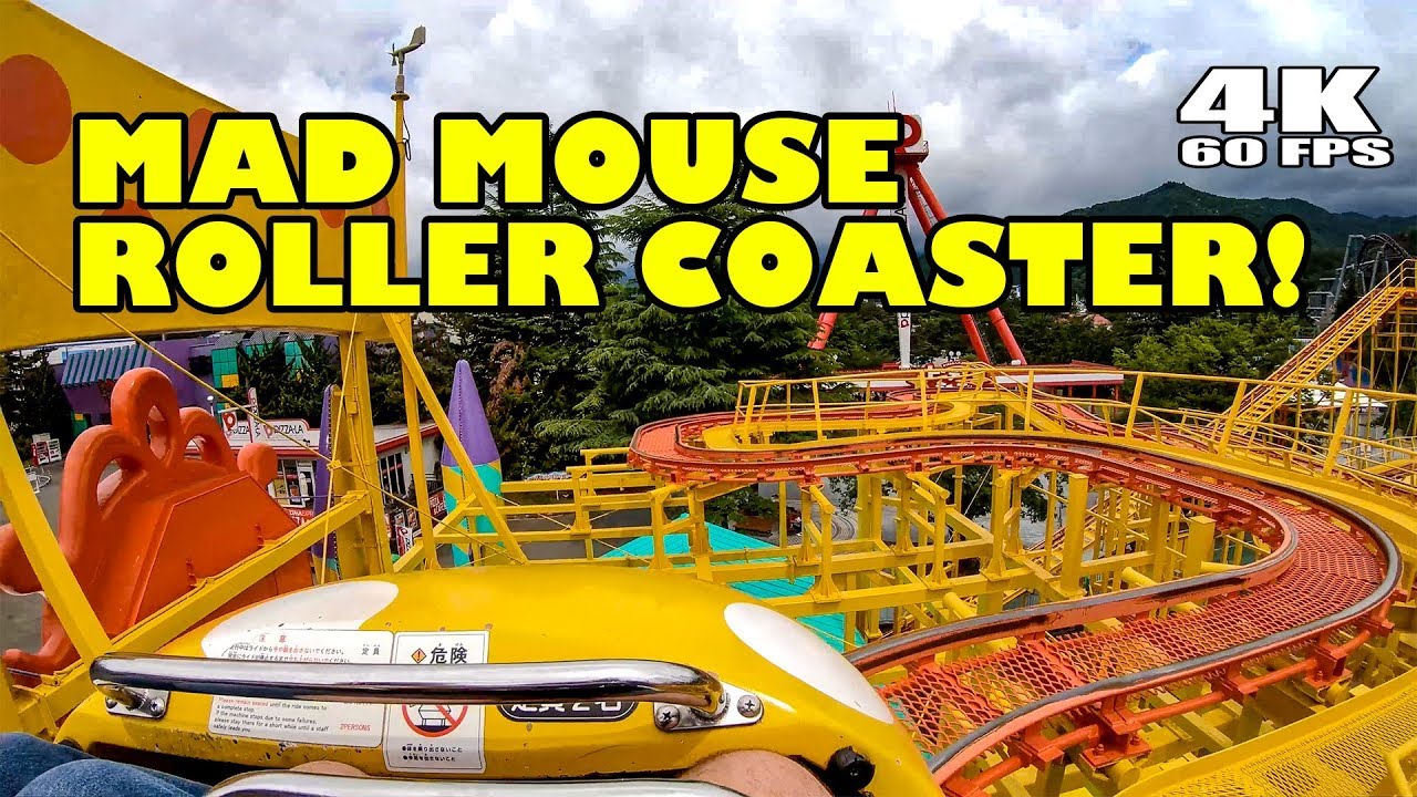 Mad Mouse Roller Coaster POV! INSANE! Fuji-Q Japan 4K60 富士急ハイランド
