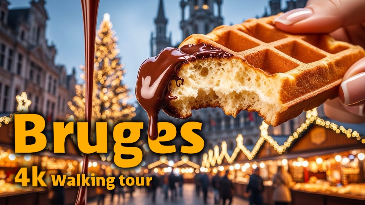 Bruges, Belgium 🇧🇪 | Fairy-Tale City Walking Tour
