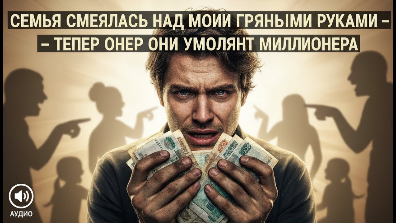 Семья насмехалась над моими грязными руками, звала неудачником — теперь умоляют, когда я стал..